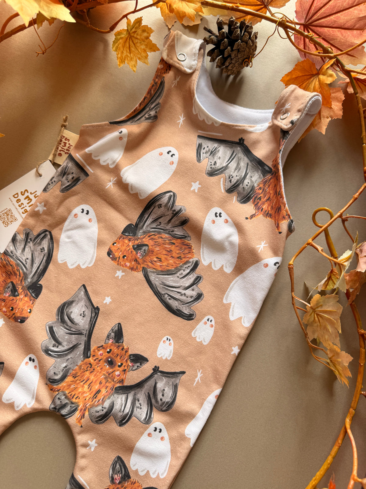 Bat Ghost Romper