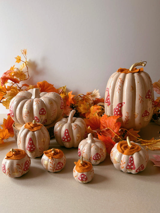 Mushroom Pumpkins