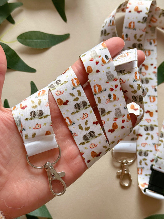 Guinea Pigs Lanyard