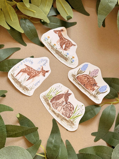 Spring Deer Sticker