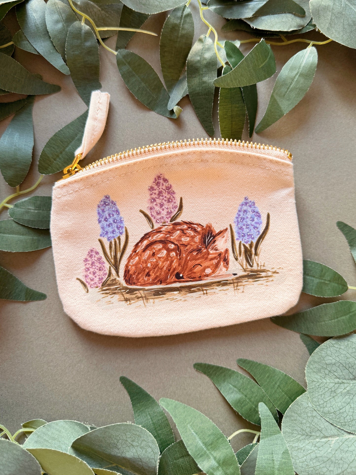 Tulip Deer Purse