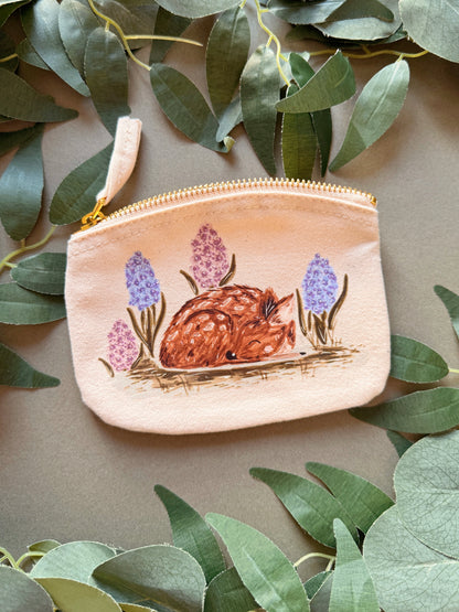 Tulip Deer Purse