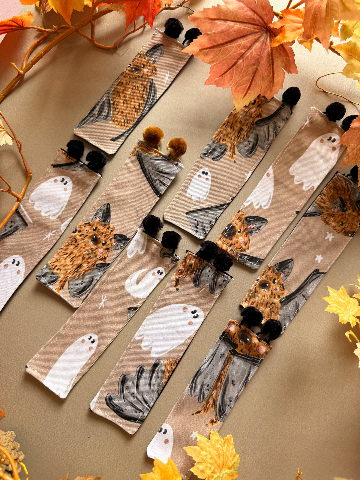 Bat Ghost Bookmark