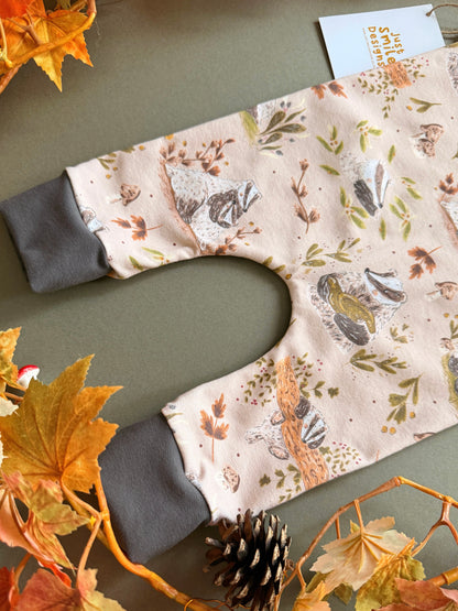 Woodland Badger Romper