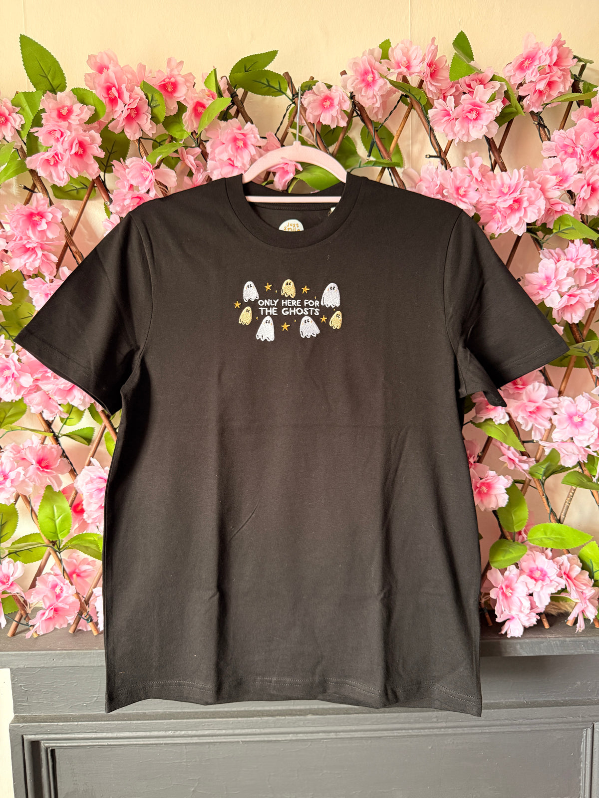 Only Here For The Ghosts T-Shirt - Organic Cotton