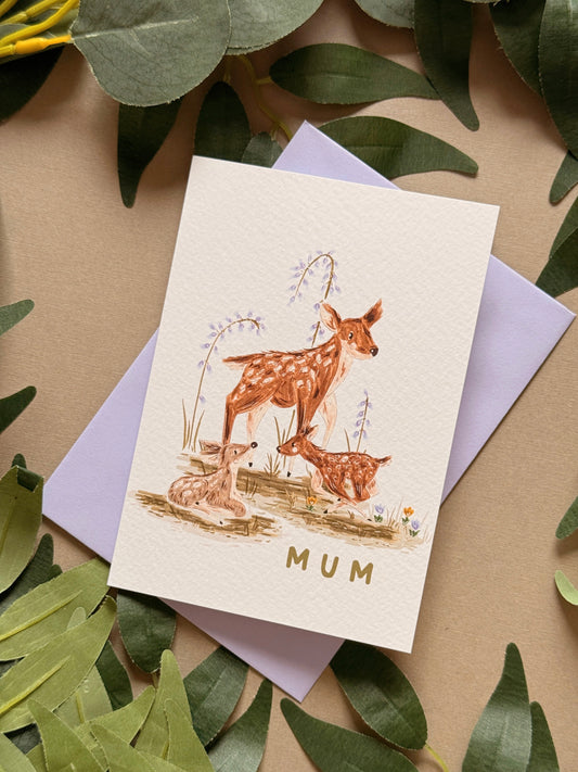 Deer Mum Card