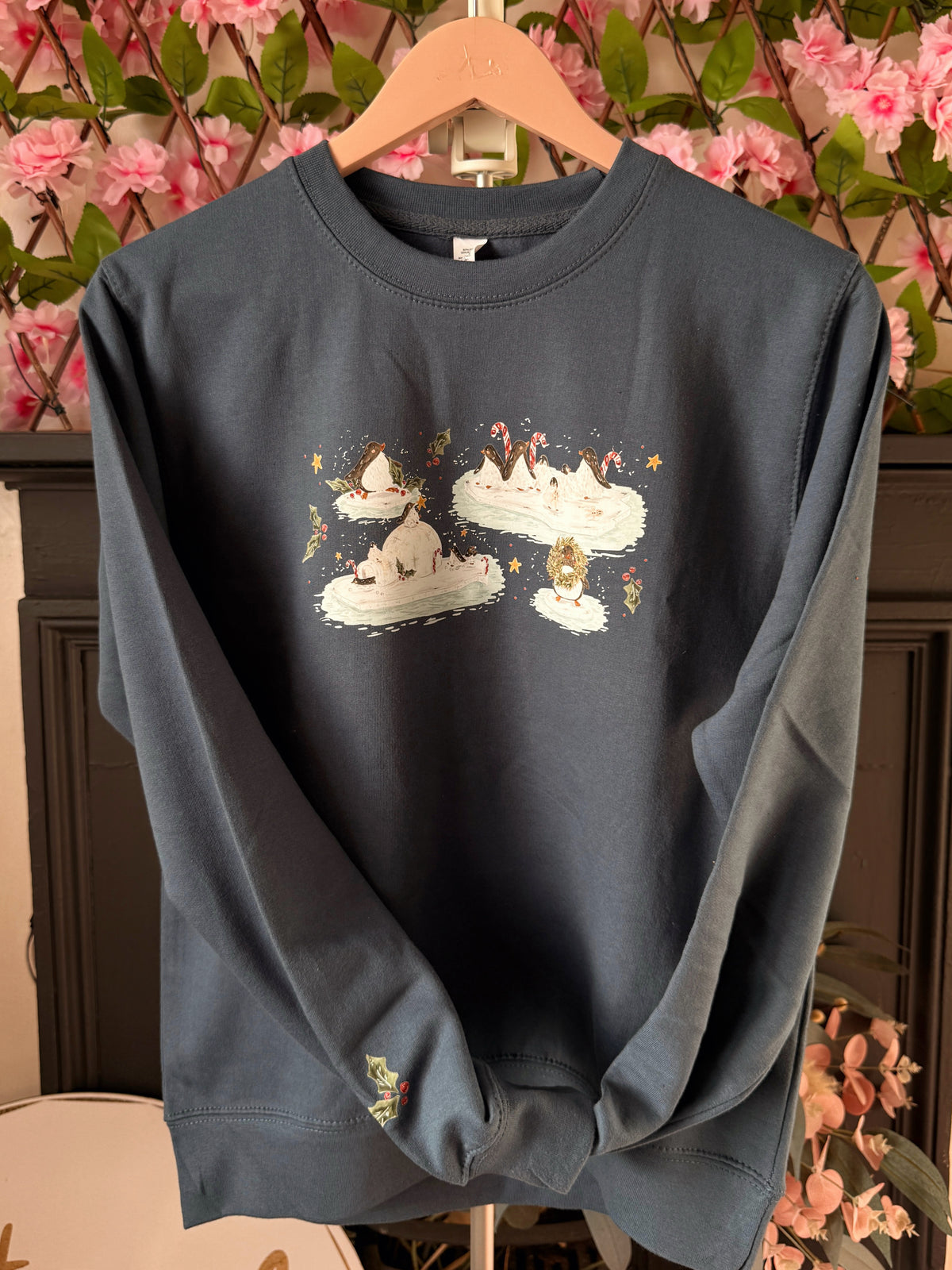 Penguin Christmas Sweatshirt - ADULT