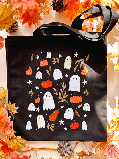 Pumpkin Ghosts Giant Tote Bag