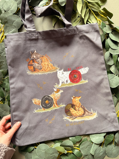 Warrior Wolves Giant Tote Bag