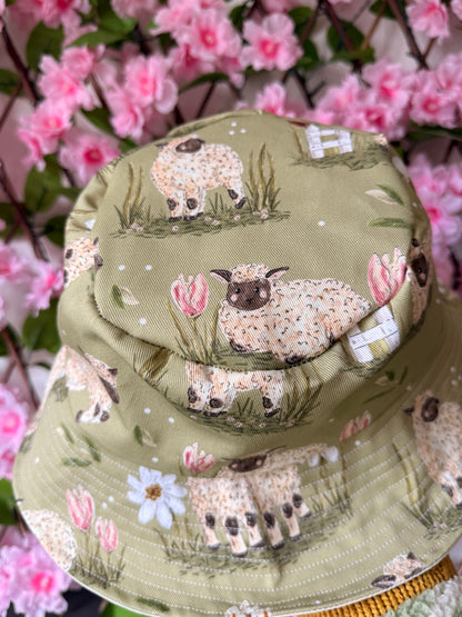 Lamb Bucket Hat - Adult & Child Sizing