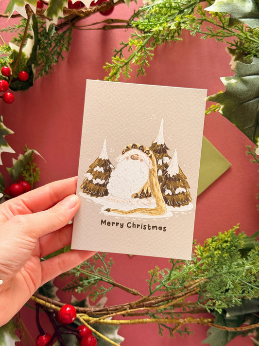 Tomte Tree Christmas Card