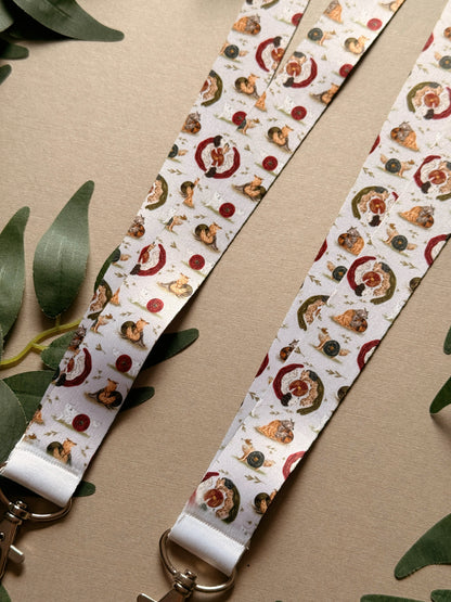 Warrior Wolves Lanyard