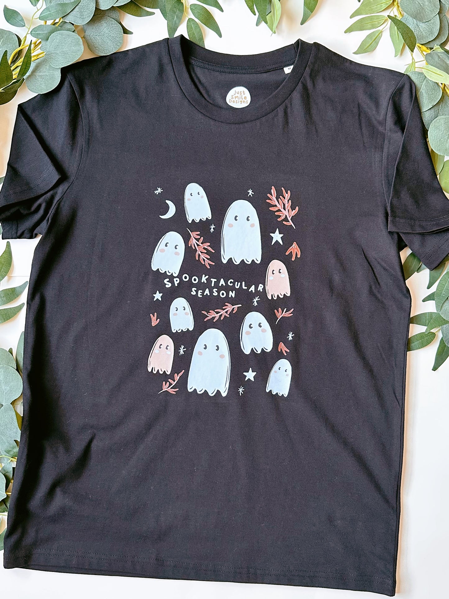 Spooky Ghost T-Shirt - Organic Cotton