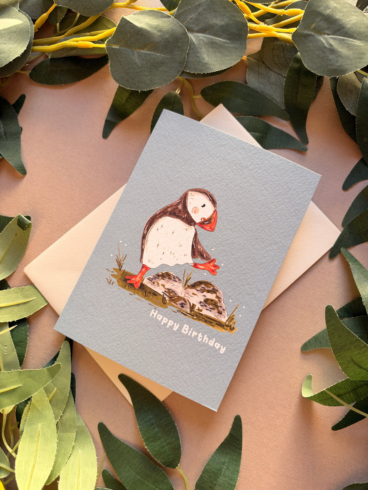 Puffin Rock Birthday Card