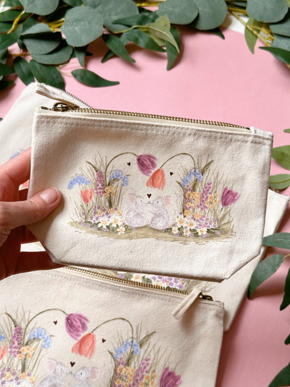 Tulip Mouse Zip Bag