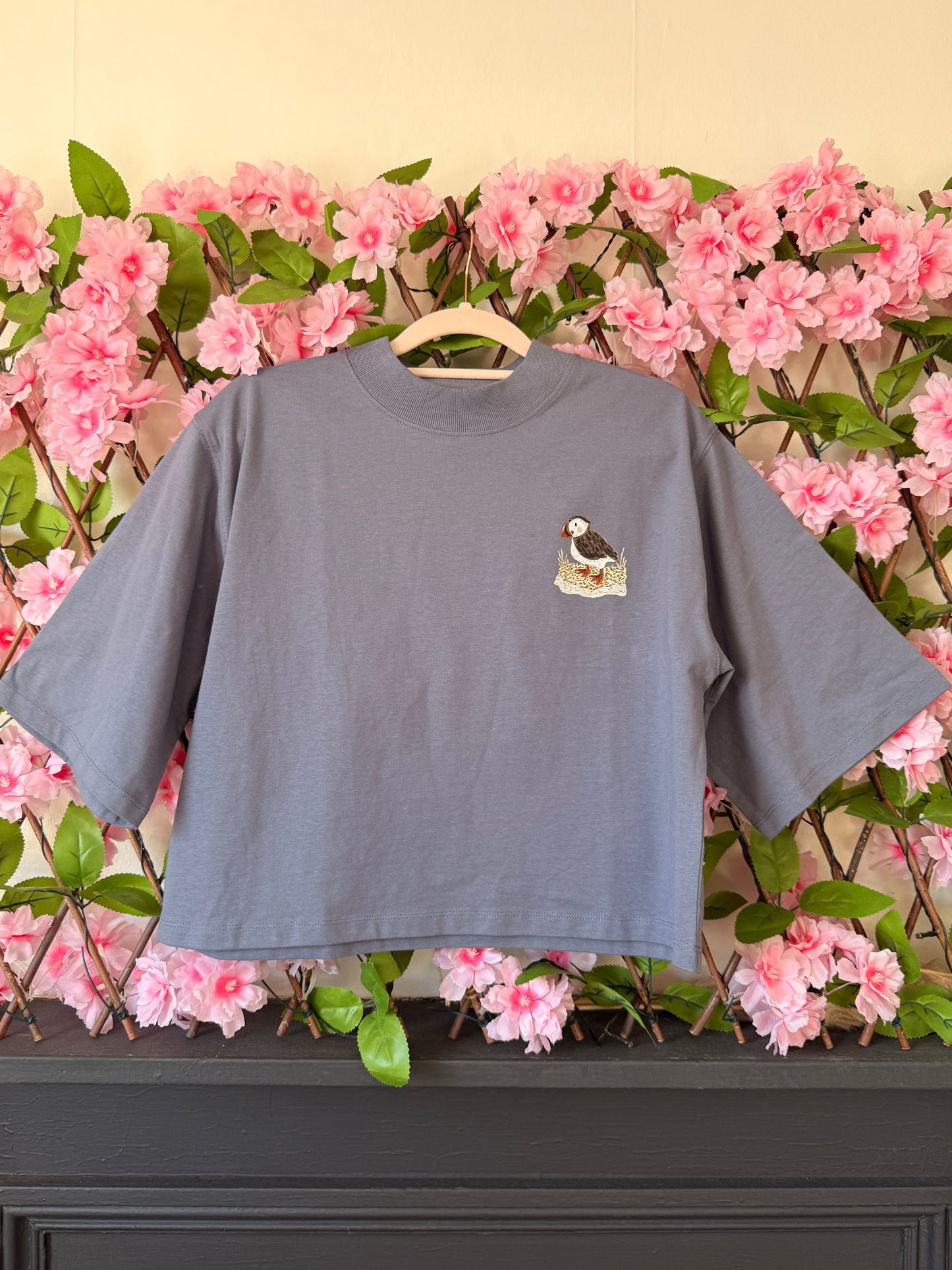 Puffin Boxy T-Shirt - Organic Cotton