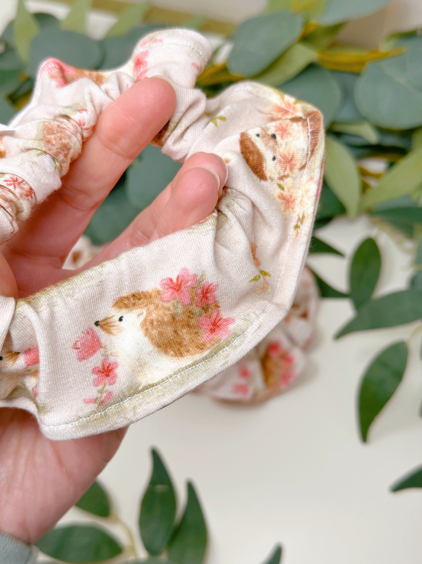 Sakura Hedgehog Scrunchy