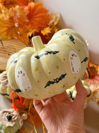 Ghost Bats Pumpkins