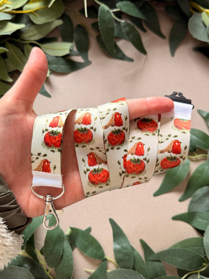 Tomato Robin Lanyard
