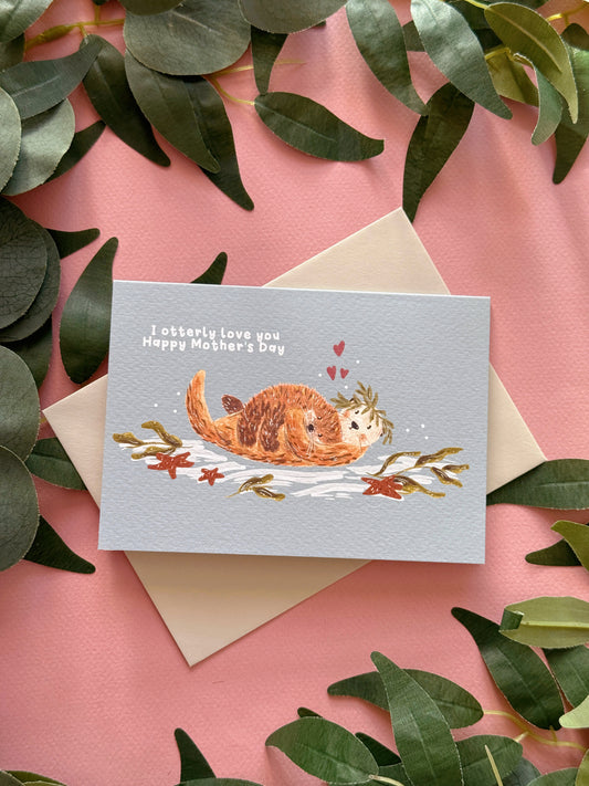 Otter Mother’s Day Card