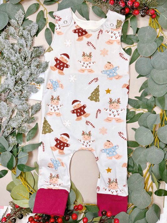 Gingerbread Romper