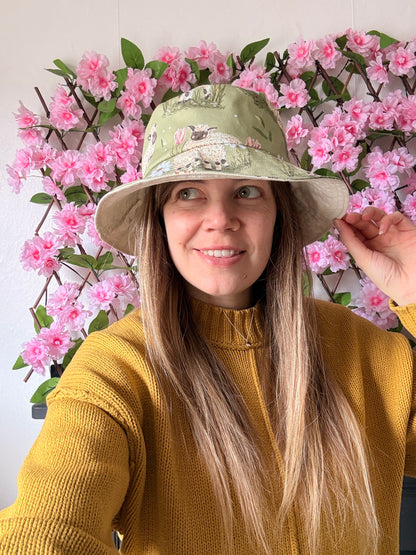 Lamb Bucket Hat - Adult & Child Sizing