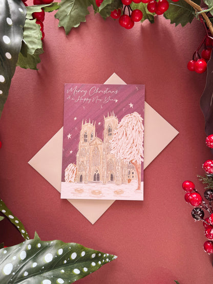 Aurora York Minster Christmas Card