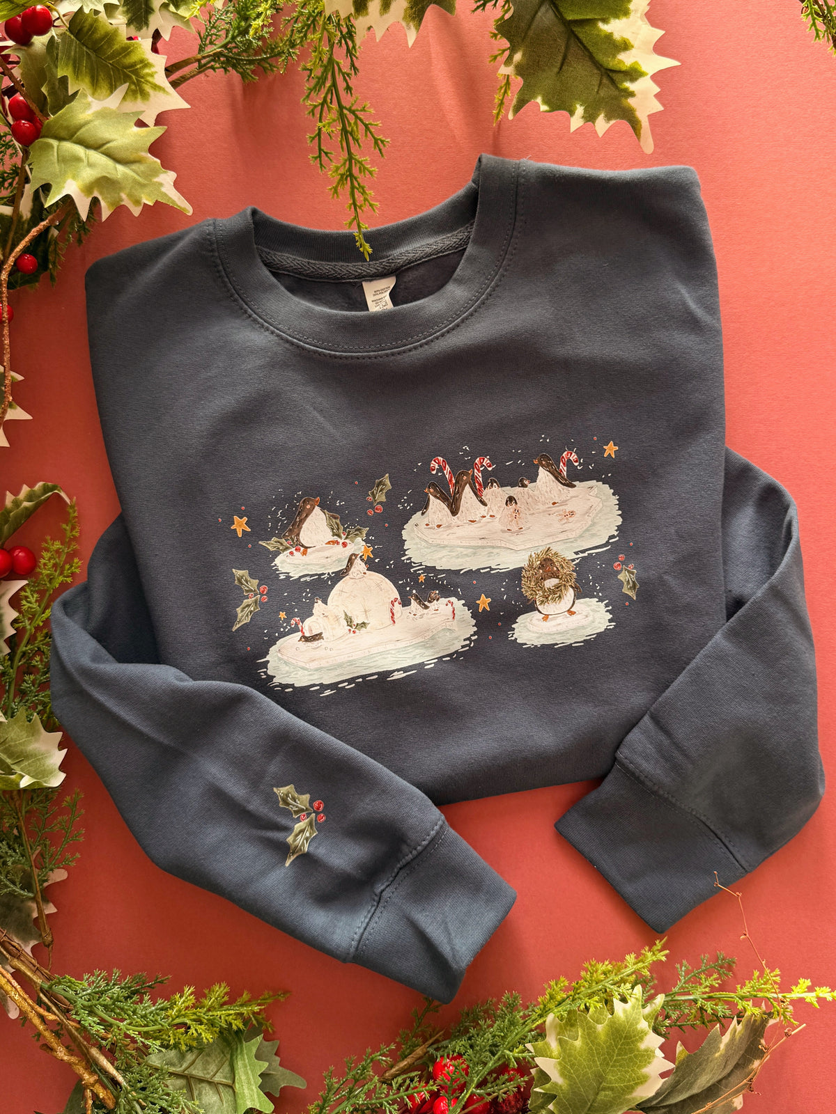 Penguin Christmas Sweatshirt - ADULT