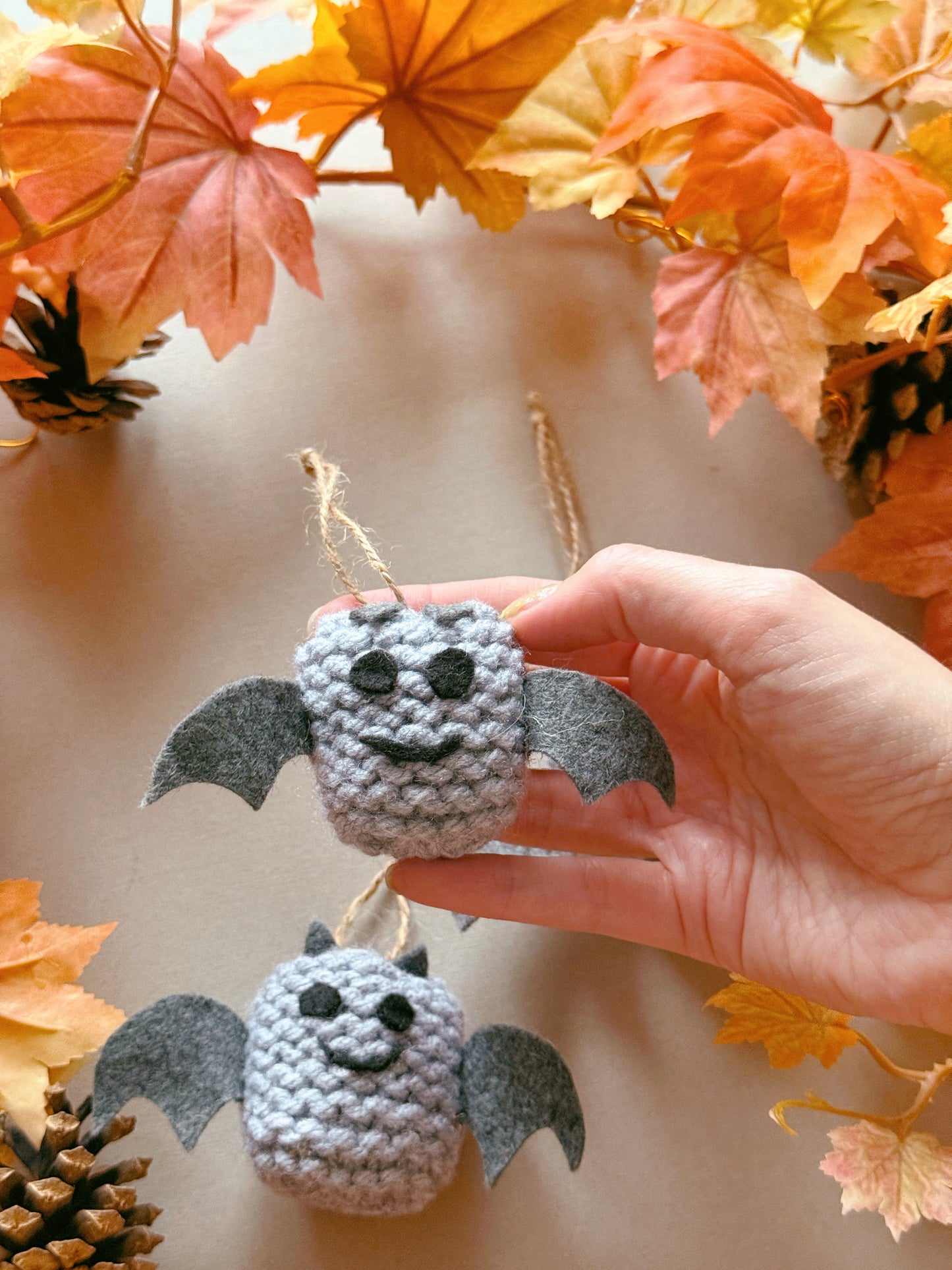 Knitted Bat