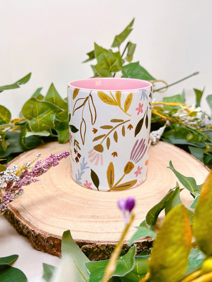 Fresh Flowers Ceramic Mug