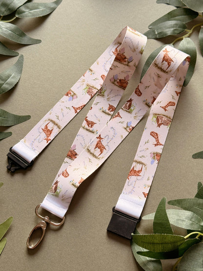 Spring Deer Lanyard