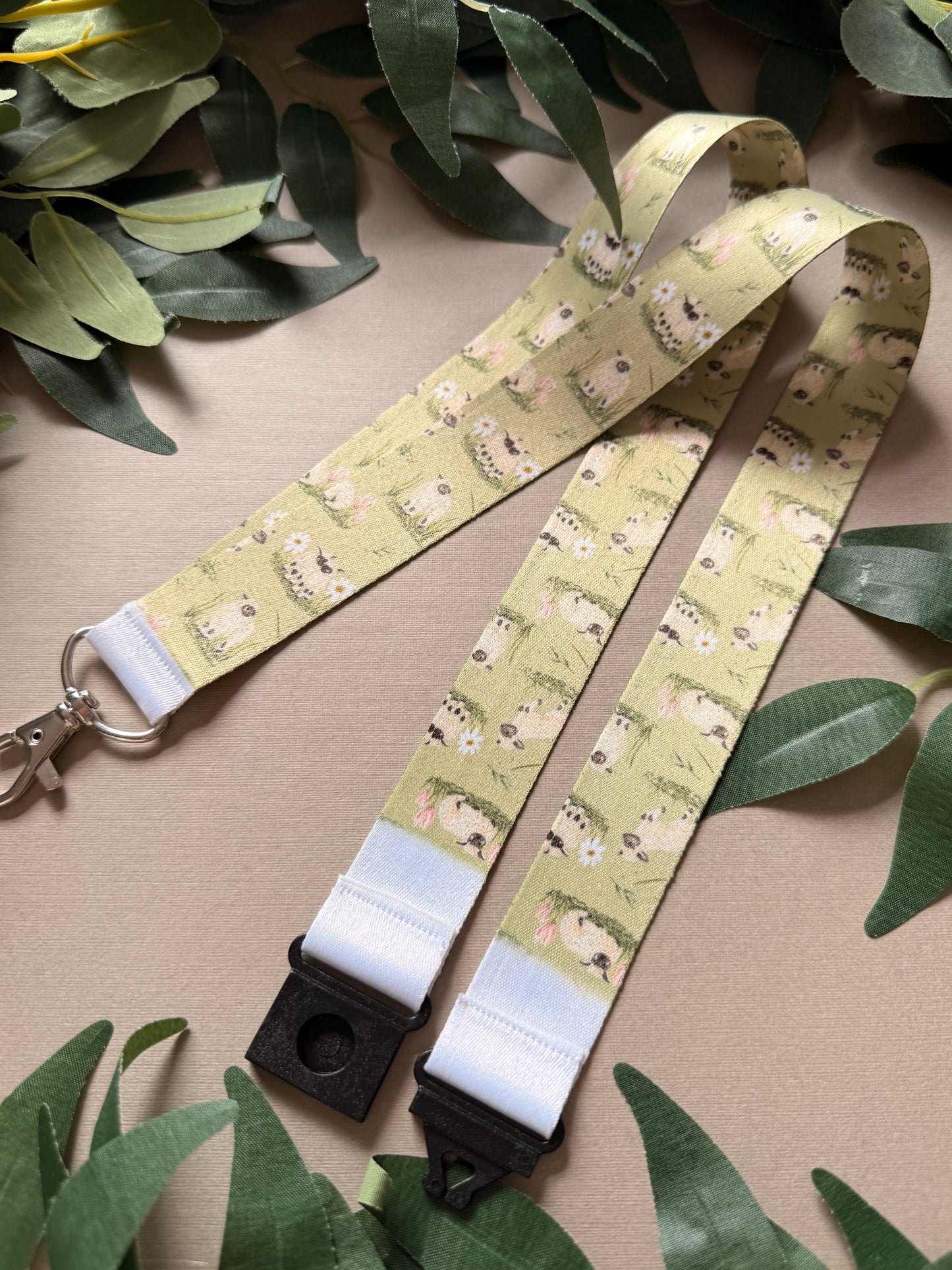 Spring Lamb Lanyard