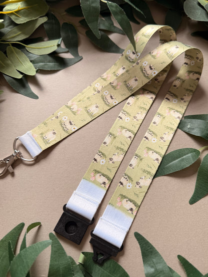Spring Lamb Lanyard