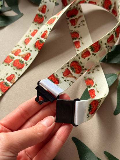 Tomato Robin Lanyard