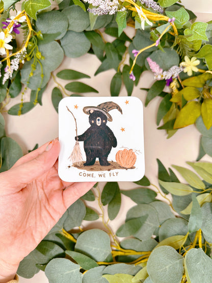 Witch Bear Coaster