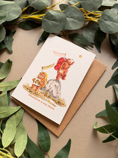 Adventure Bears Card