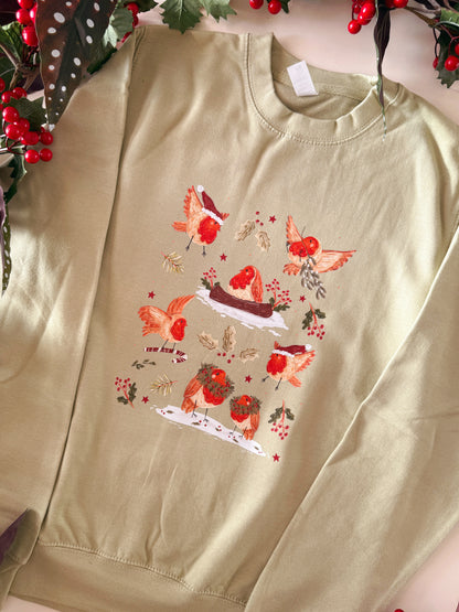 Robin Christmas Sweatshirt - ADULT