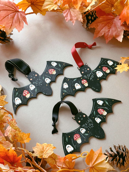 Wooden Bat Decoration