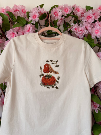 Tomato Robin T-Shirt - Organic Cotton