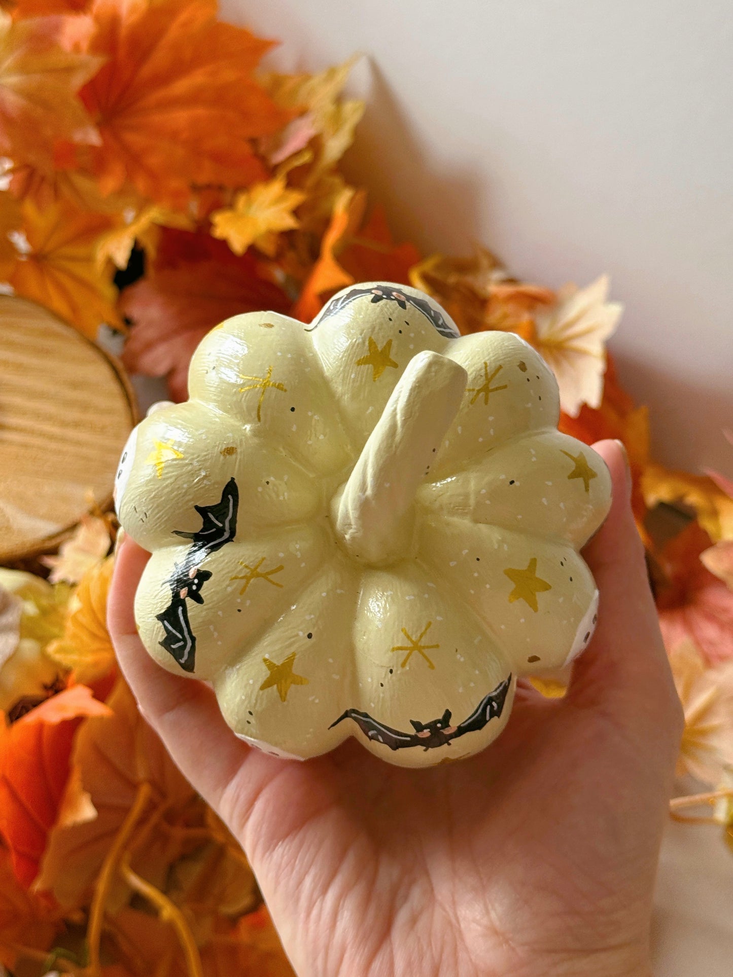 Ghost Bats Pumpkins