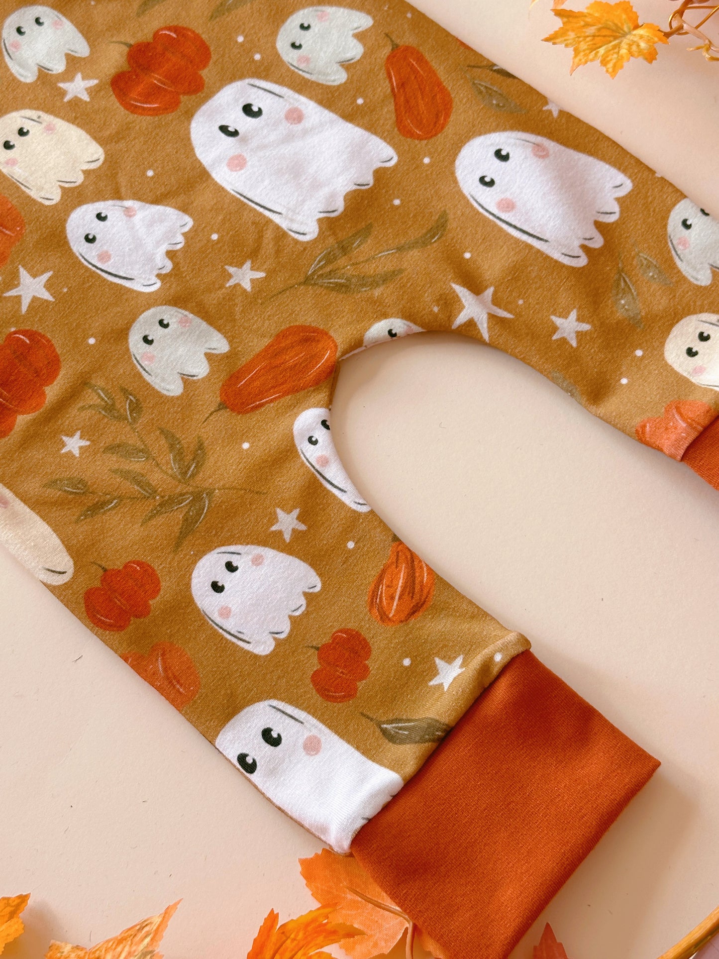 Pumpkin Ghost Romper