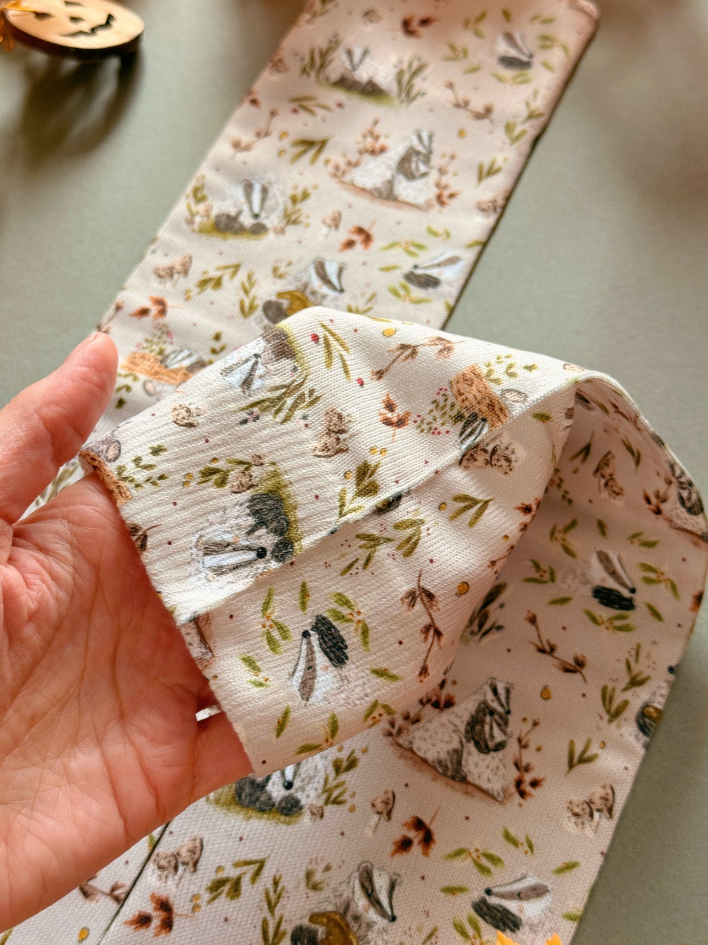 Woodland Badger Sock