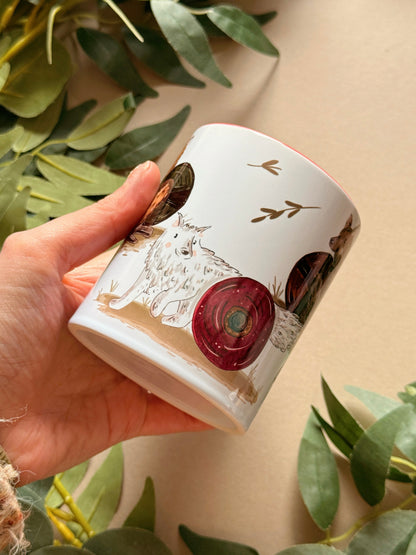Warrior Wolves Ceramic Mug