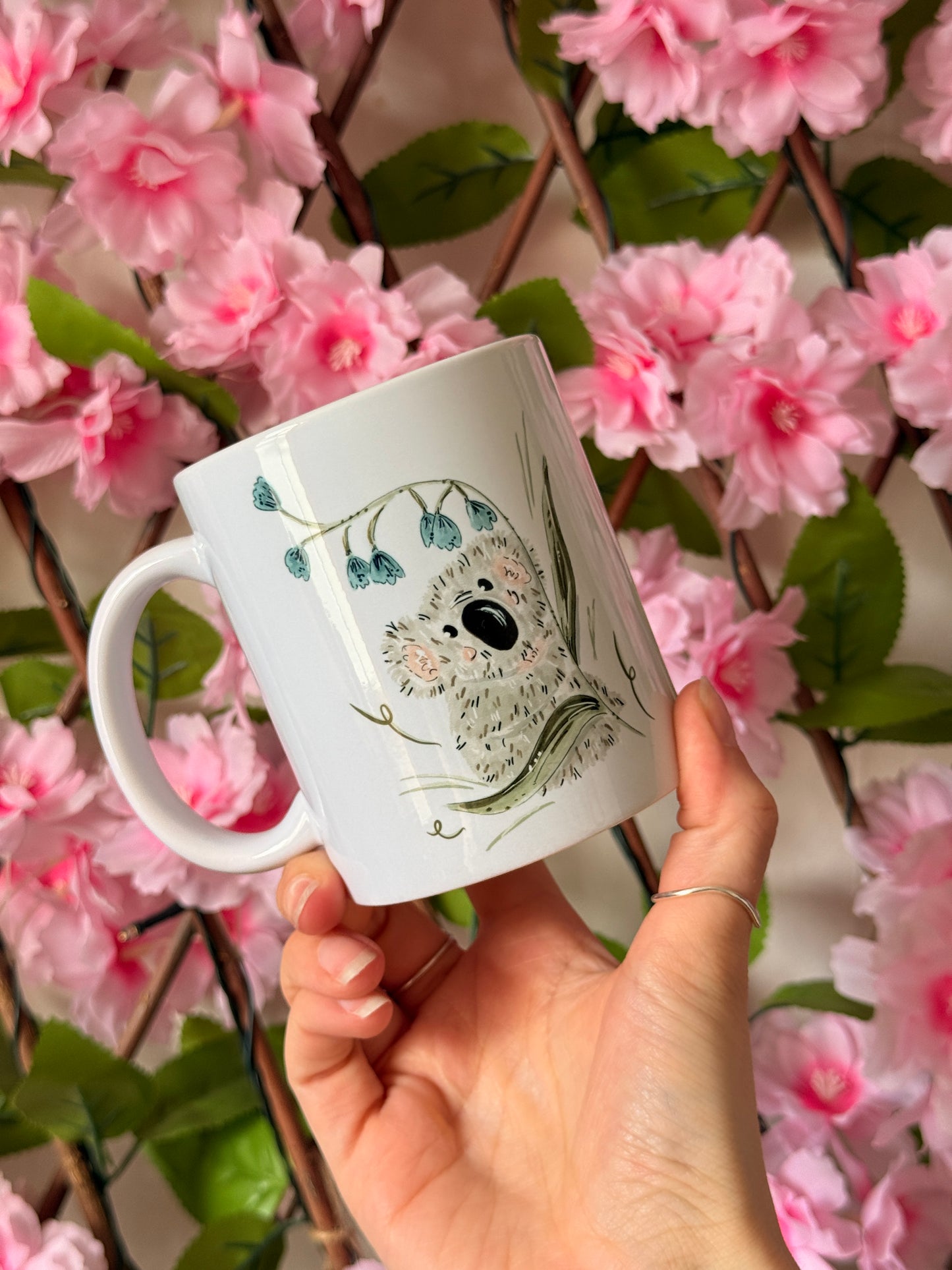 Bluebell Koala Ceramic Mug