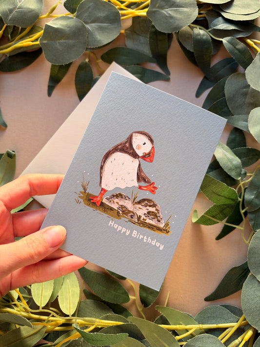 Puffin Rock Birthday Card