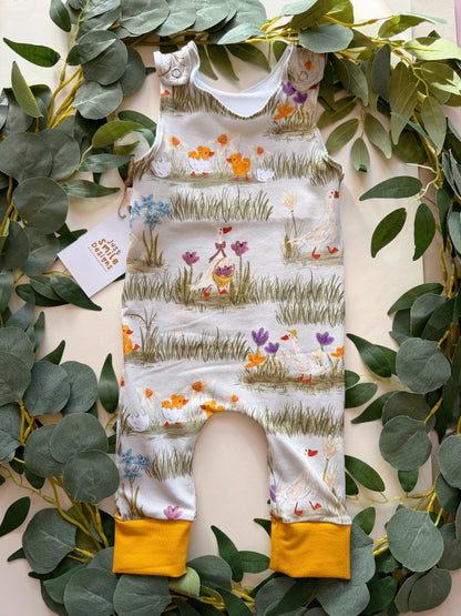 Spring Duck Romper