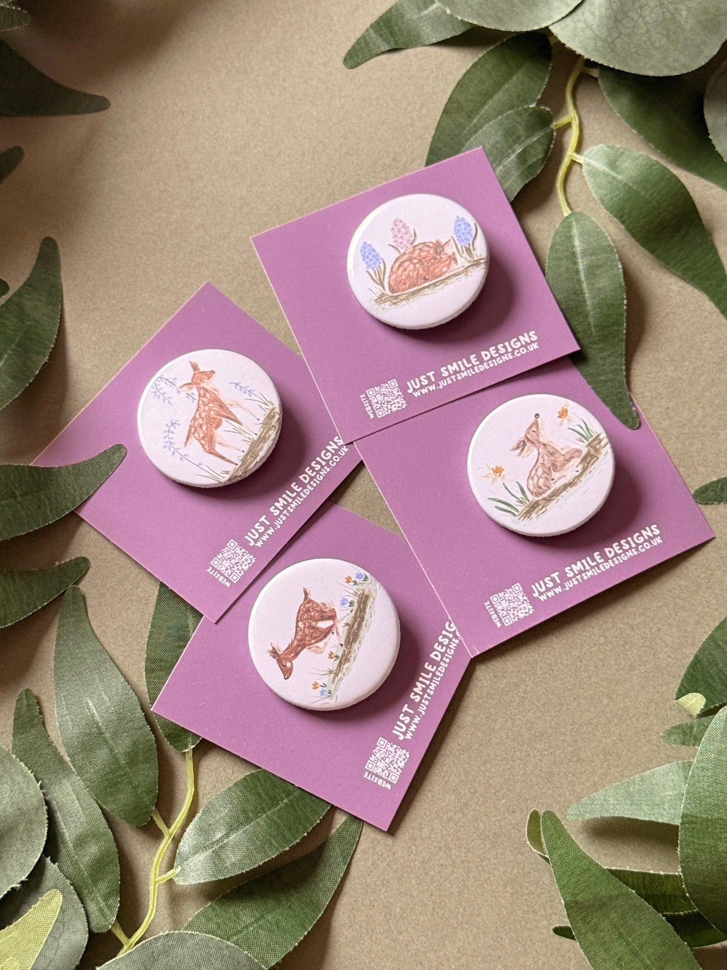 Spring Deer Badge