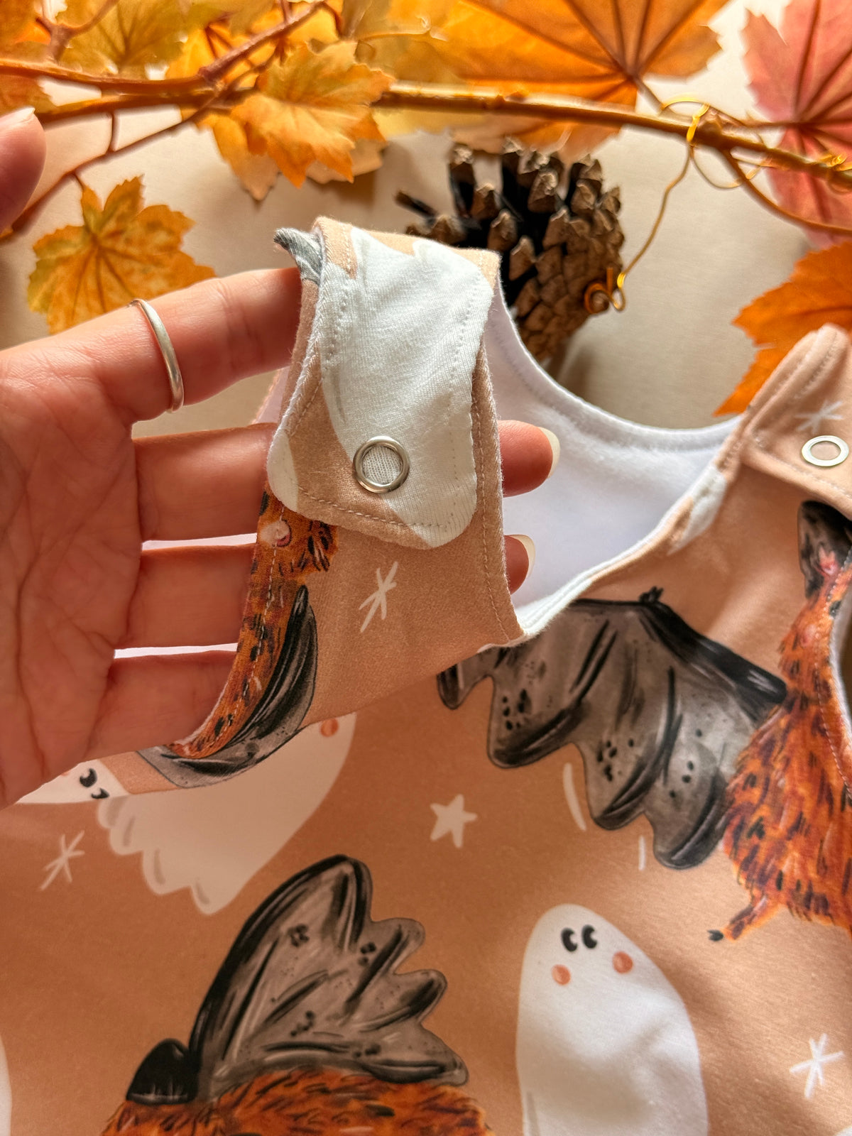 Bat Ghost Romper