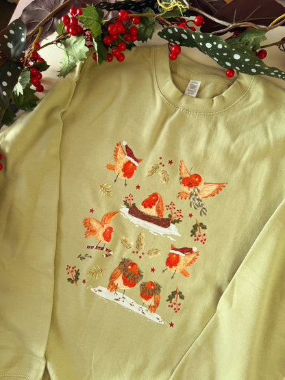 Robin Christmas Sweatshirt - ADULT