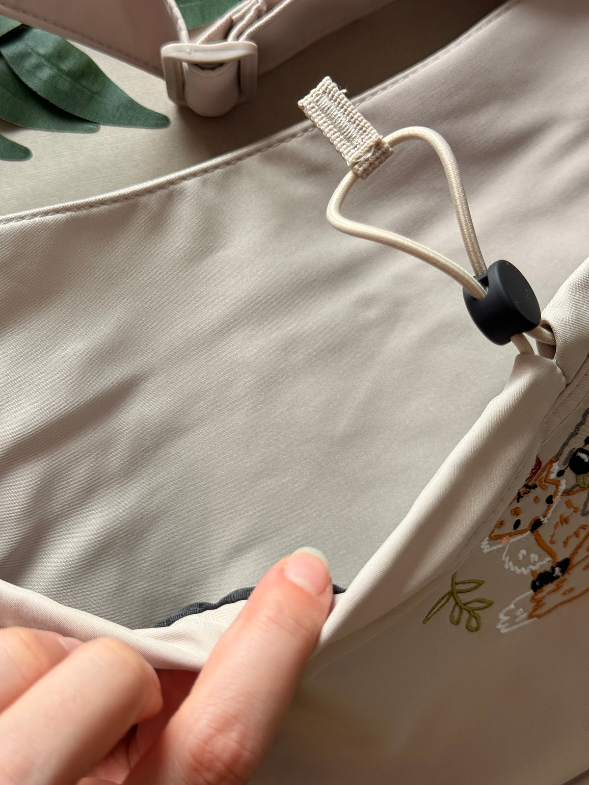 Fox, Koala & Robin Embroidered Crossbody Bag